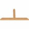 Ekena Millwork Portland Timber Gable Bracket, Western Red Cedar, 72"W x 39"H x 3 1/2"D x 5 1/2"F, 13/12 Pitch GBW072X39X0406POR00SWR - alternate 4